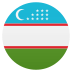 🇺🇿 flag: Uzbekistan display on JoyPixels